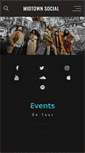 Mobile Screenshot of midtownsocialband.com