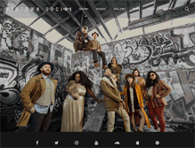 Tablet Screenshot of midtownsocialband.com